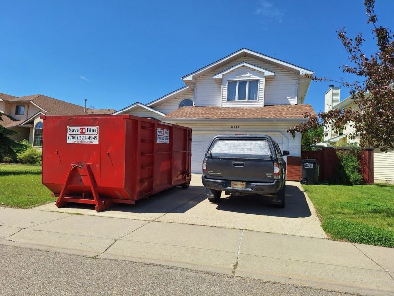 Junk Bin Rentals by Save on Bins, Edmonton's Best Bin Rental Company
